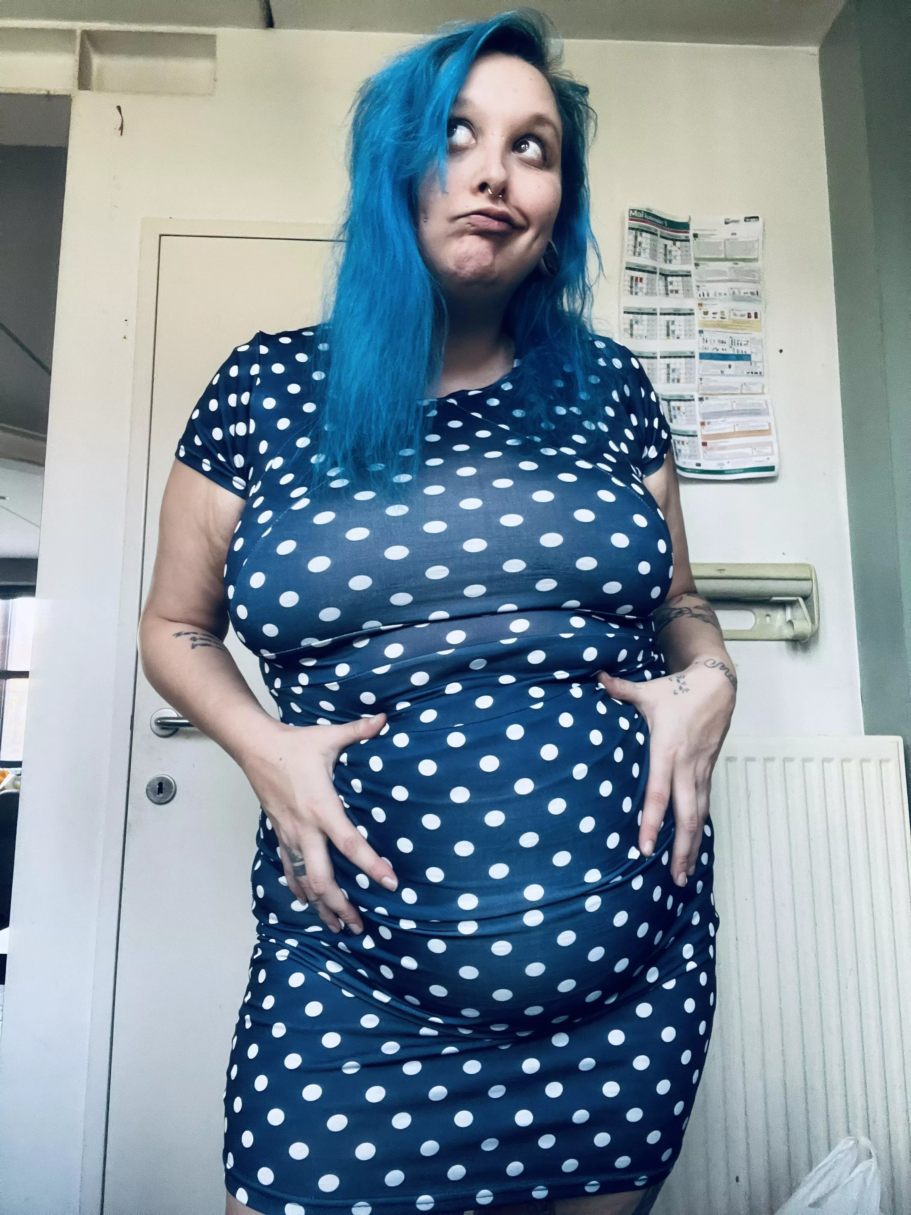 Not pregnant just fat tho