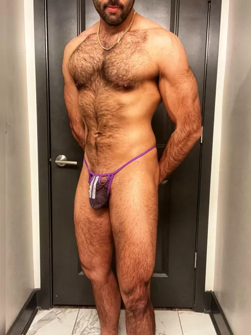 Oiled up n ready to go 