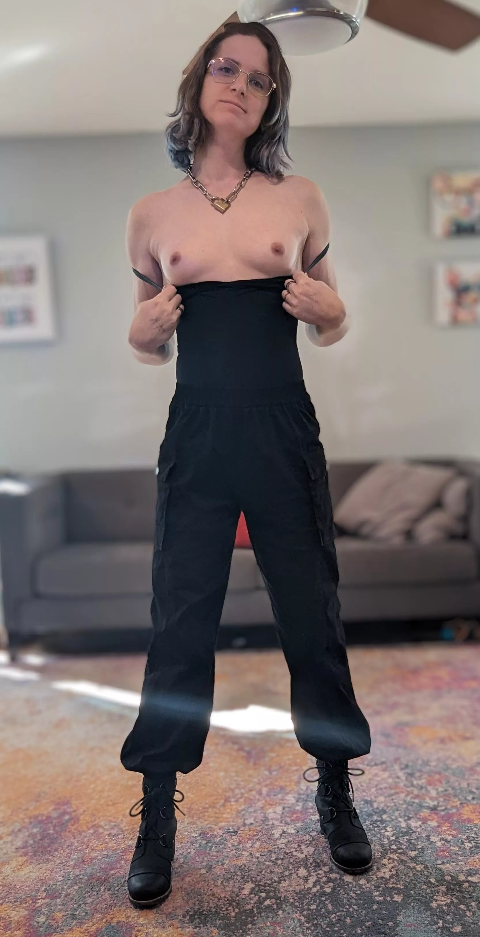 Okay, yes I look like a sexy space pirate, I'm aware. 