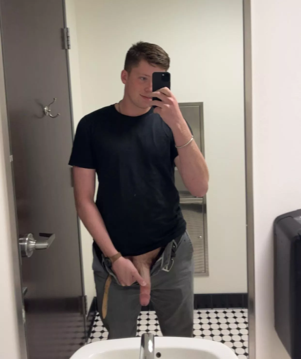 Oops! Could you see through my pants?