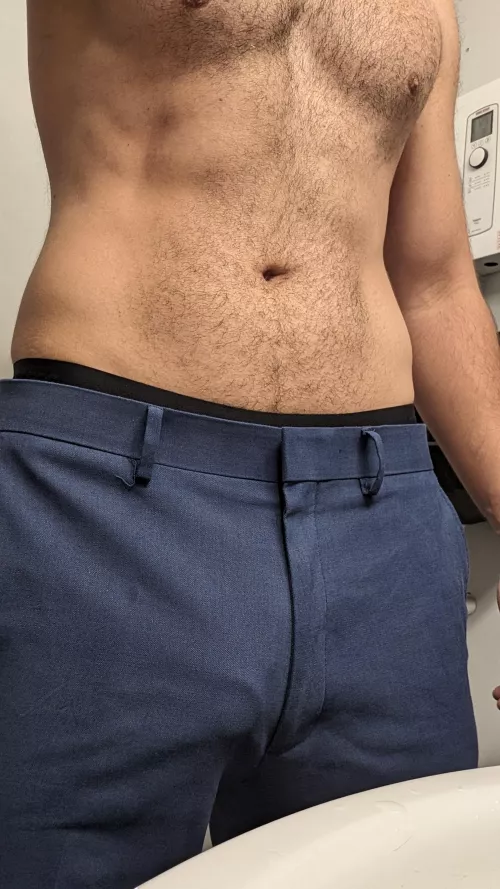 Probably shouldn't go to work like this