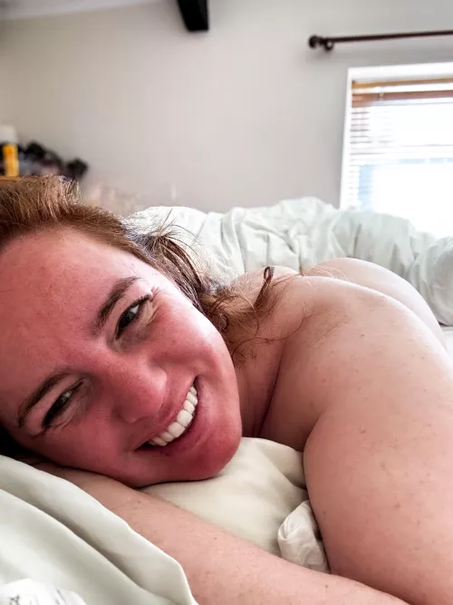 Sleepy redheads on a Sunday morning