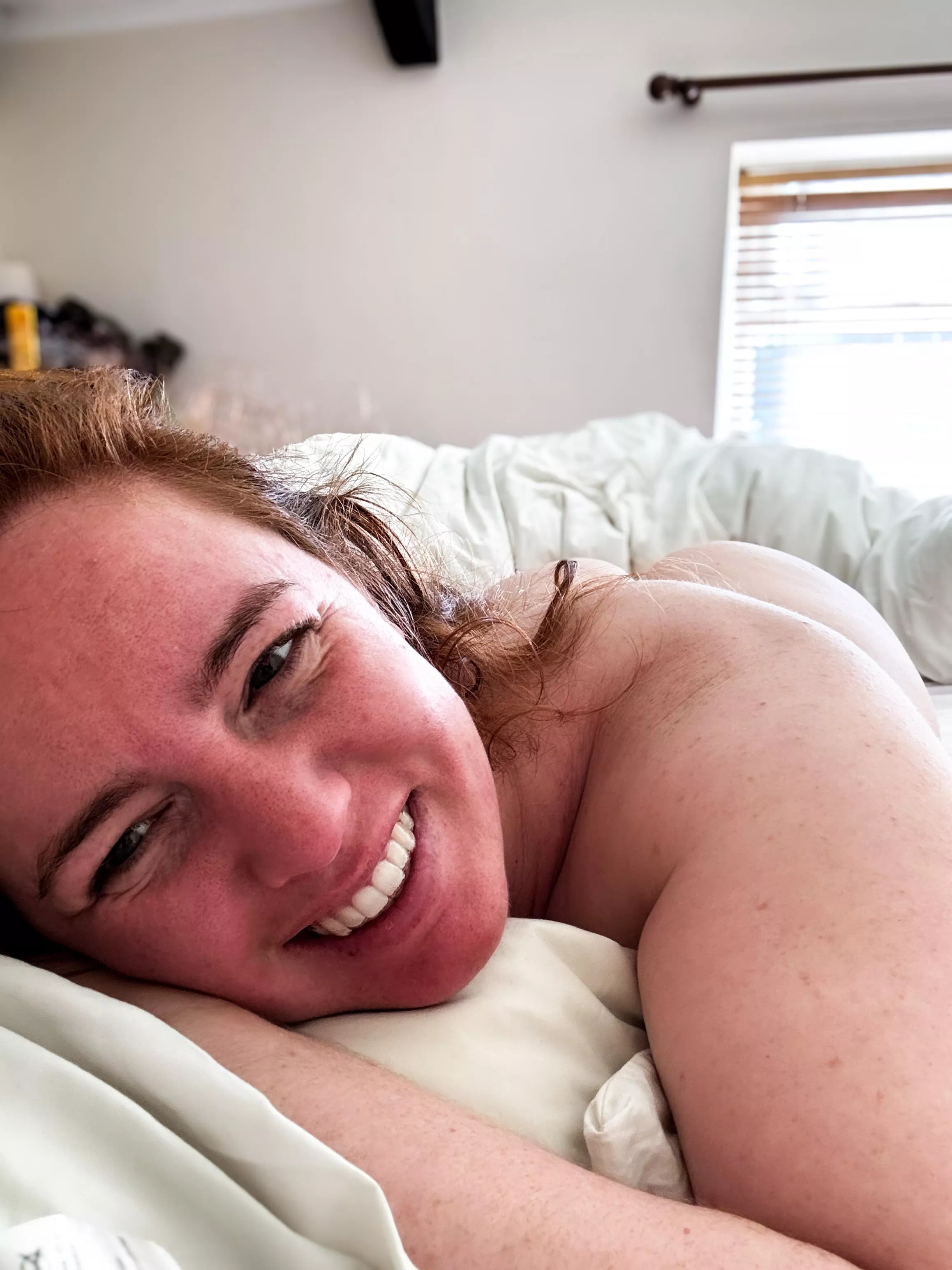 Sleepy redheads on a Sunday morning