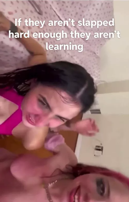 They only learn the hard way! Yelling at them won’t put them in their place, they need to be slapped(HOW MUCH WOULD YOU BUY THESE PAIR FOR ?)