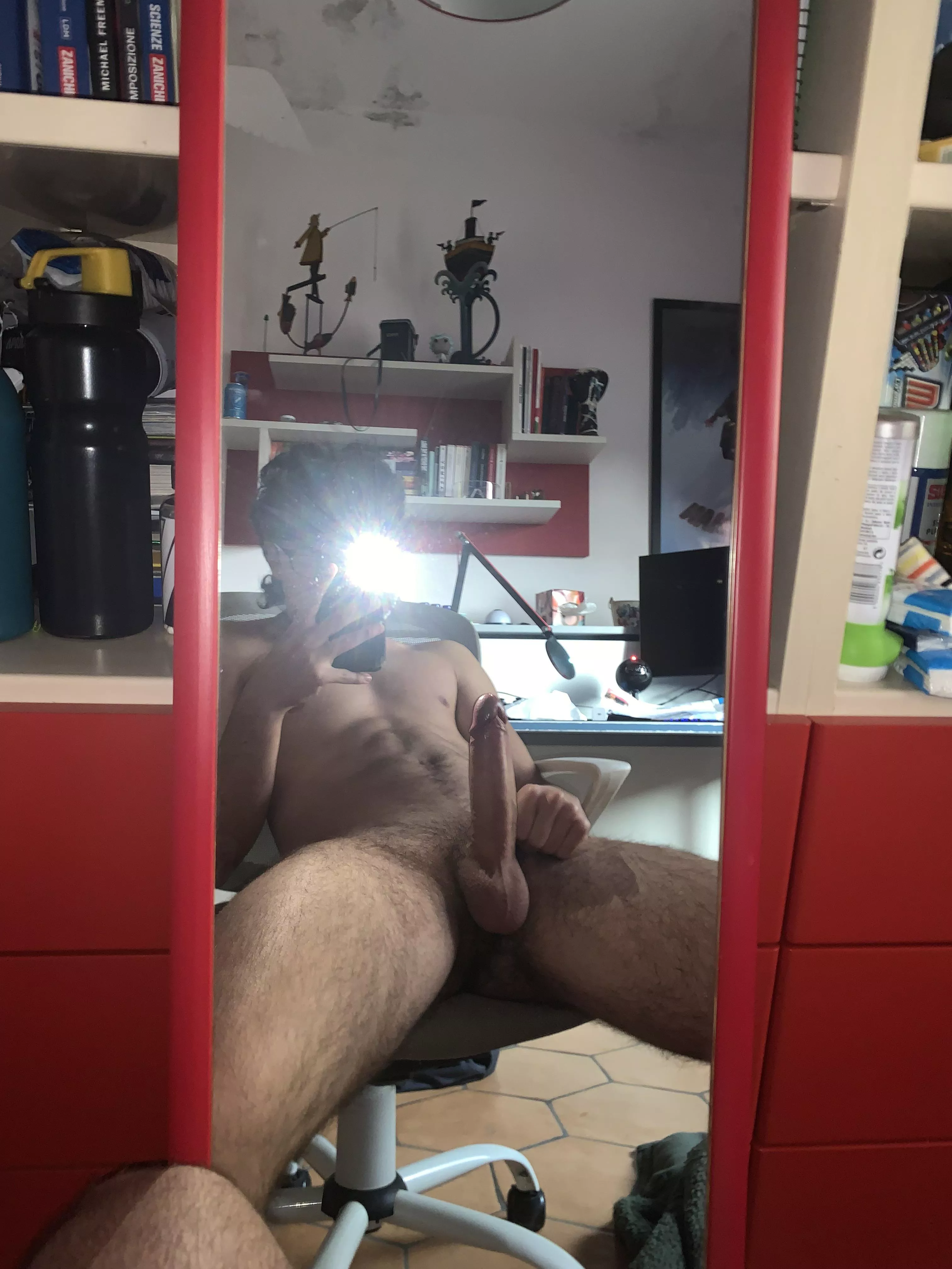 think about my balls slamming on your clit while having backshots