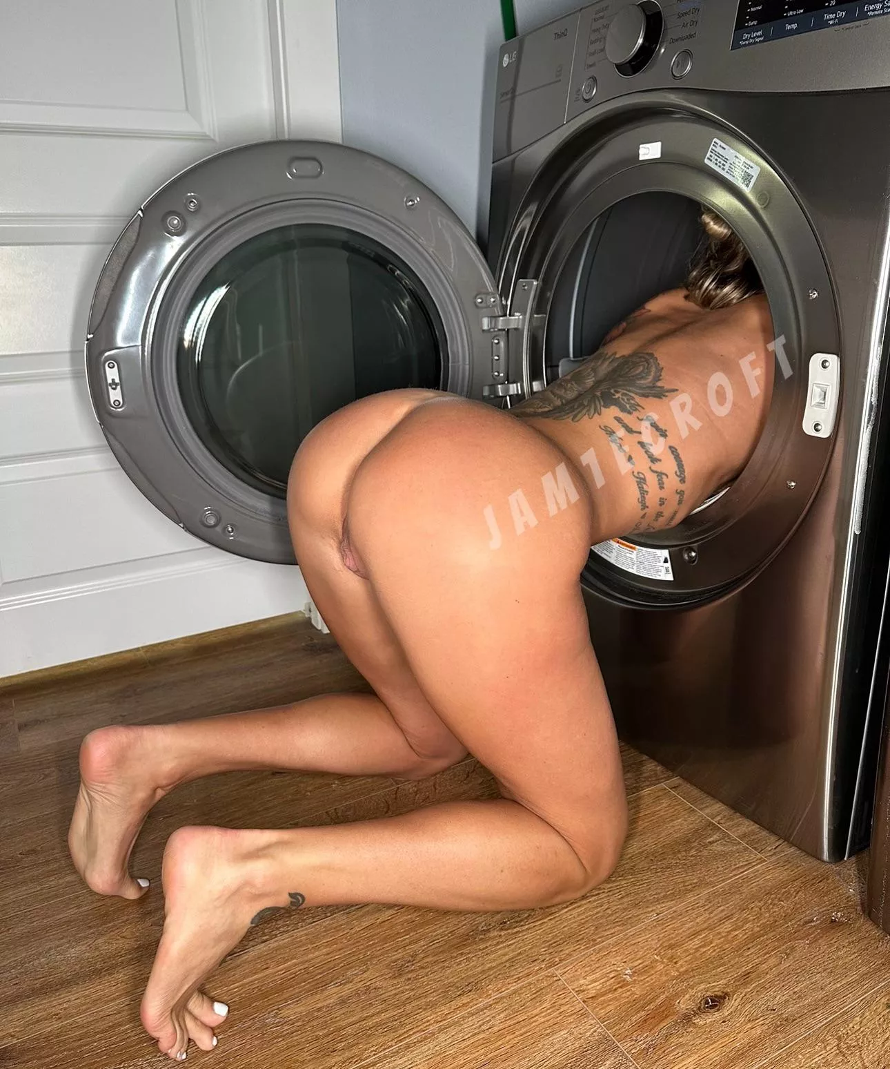 Think you could help with the laundry today 