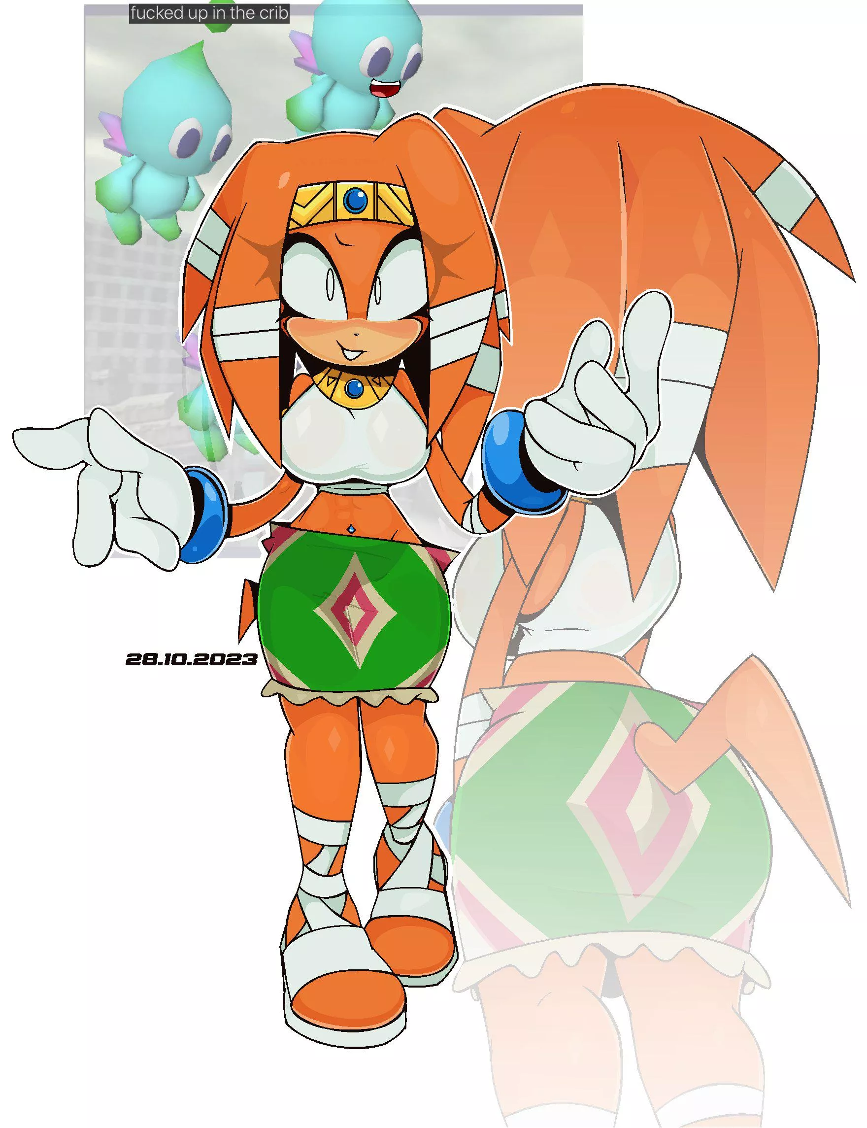 Tikal in a beautiful art style