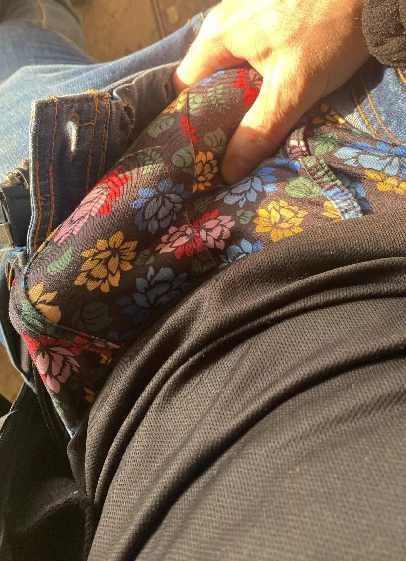 Too tight in them jeans 