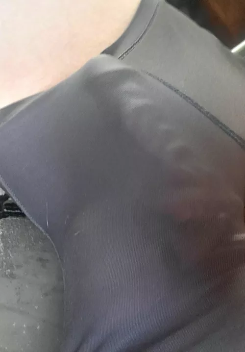 Trying to slip out...