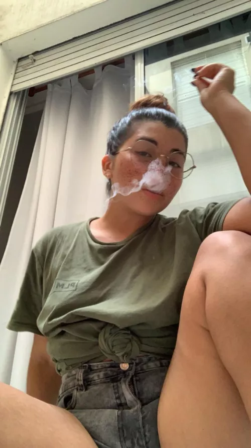 What are you doing that you take so long and I’m almost done smoking 