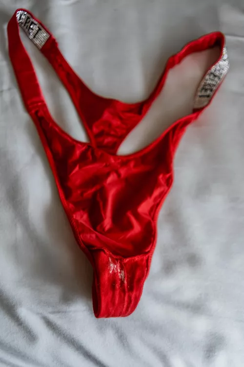 Wife wore a sexy thong to work again