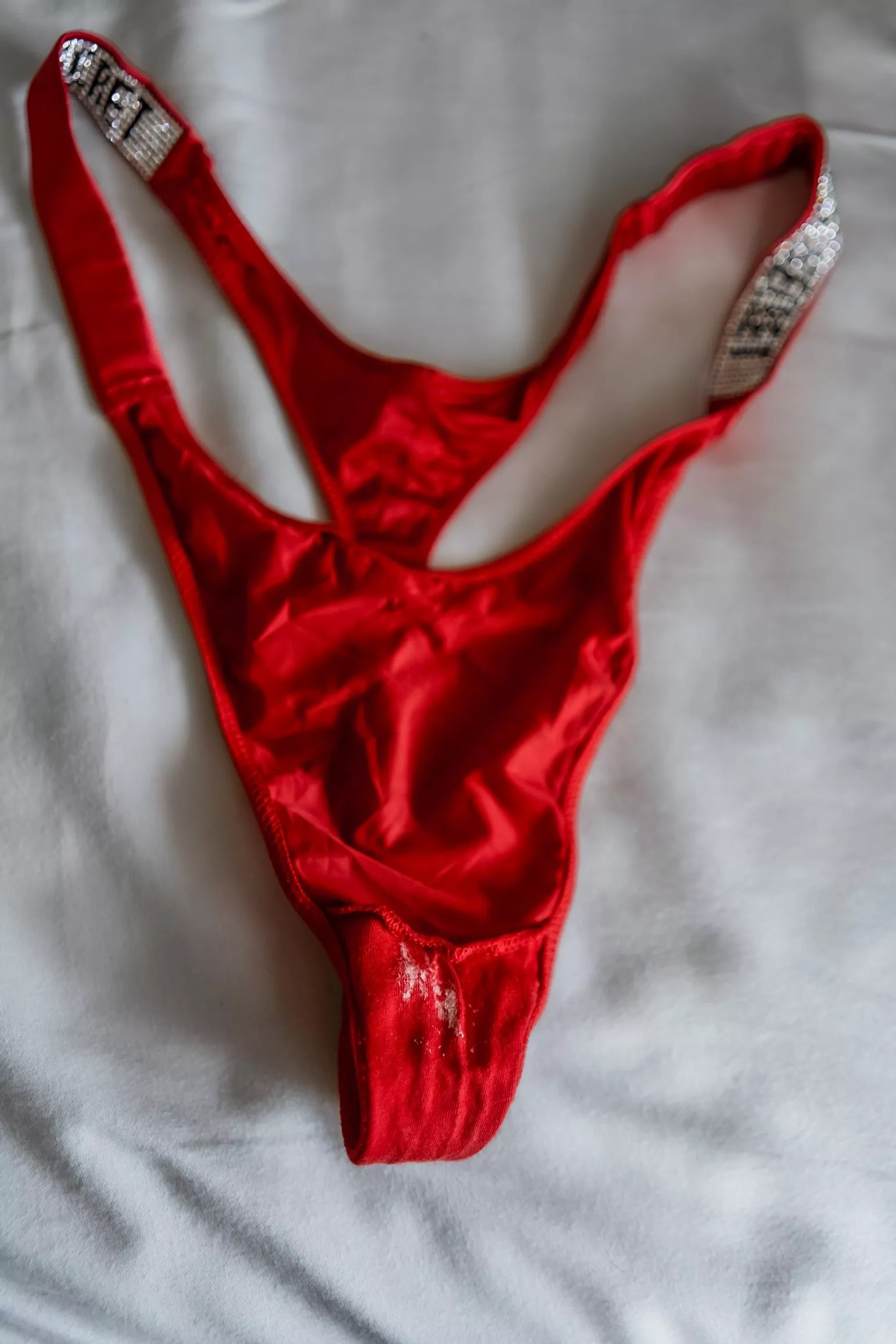 Wife wore a sexy thong to work again