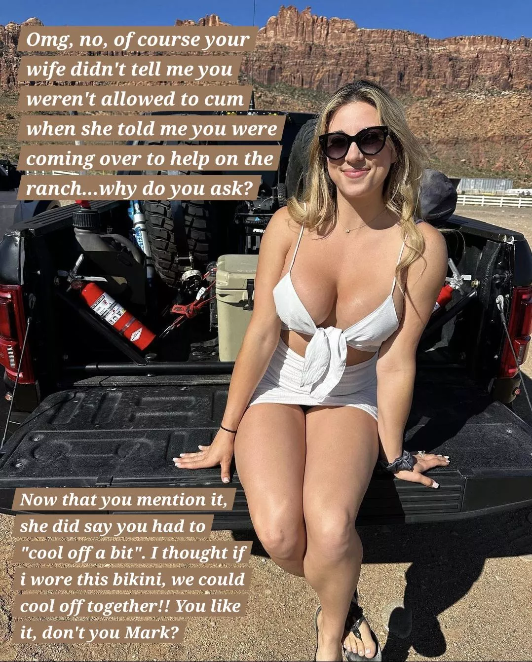 Wife's friend isn't making your lockup easier!