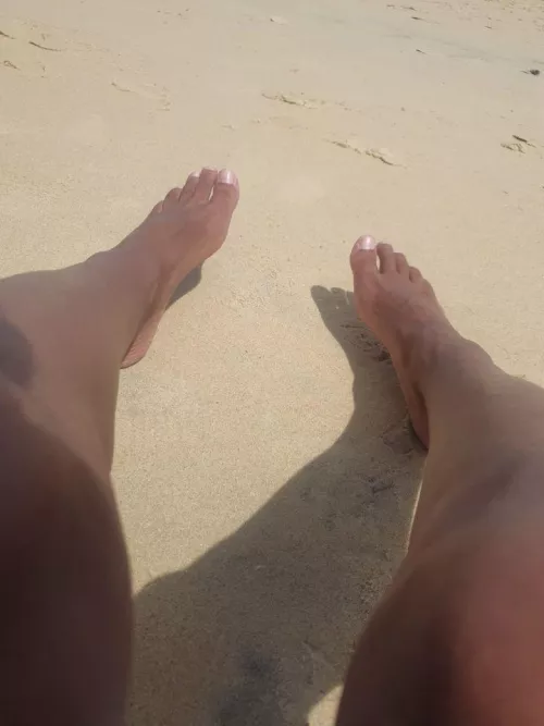 Would you suck my sissy feet in front of everyone on the nude beach 