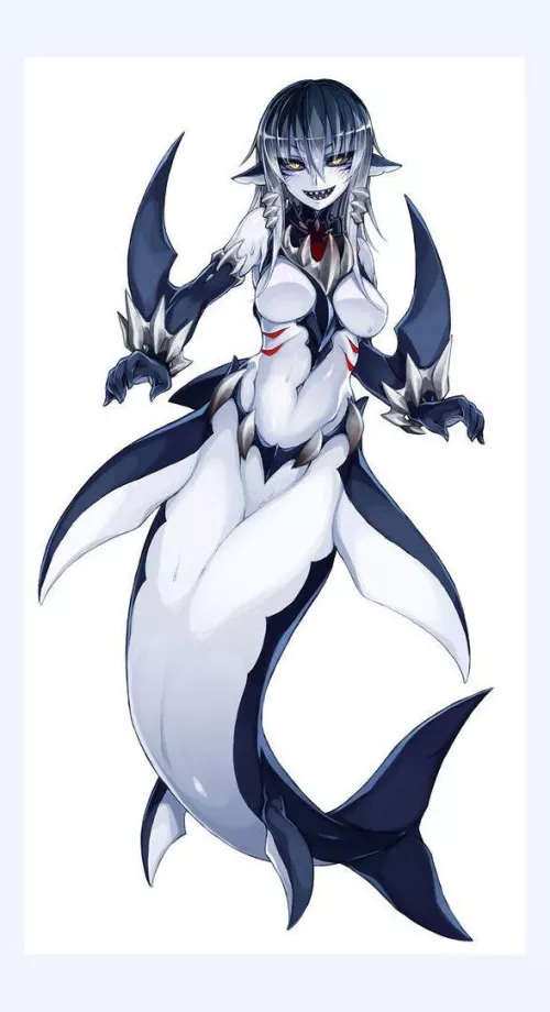 🦈 You thought she was a mermaid & nkw you're shark bait. 🦈