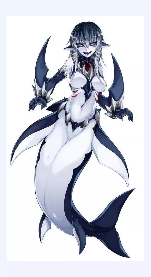 🦈 You thought she was a mermaid & nkw you're shark bait. 🦈