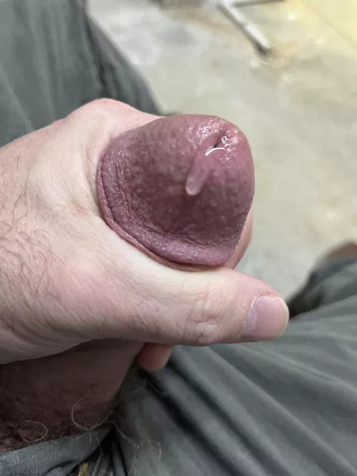 Anyone else hide at work and edge?