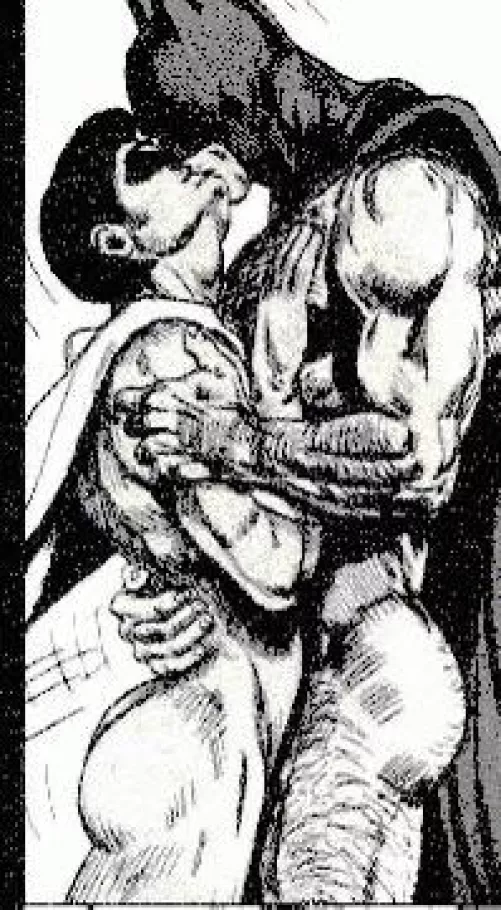 Batman & Robin. The iconic Dom-Sub duo (Artist unknown)