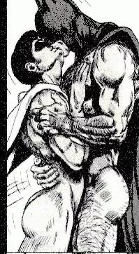 Batman & Robin. The iconic Dom-Sub duo (Artist unknown)