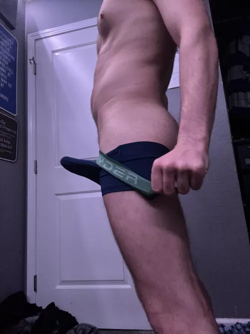 Bulging just a little bit 