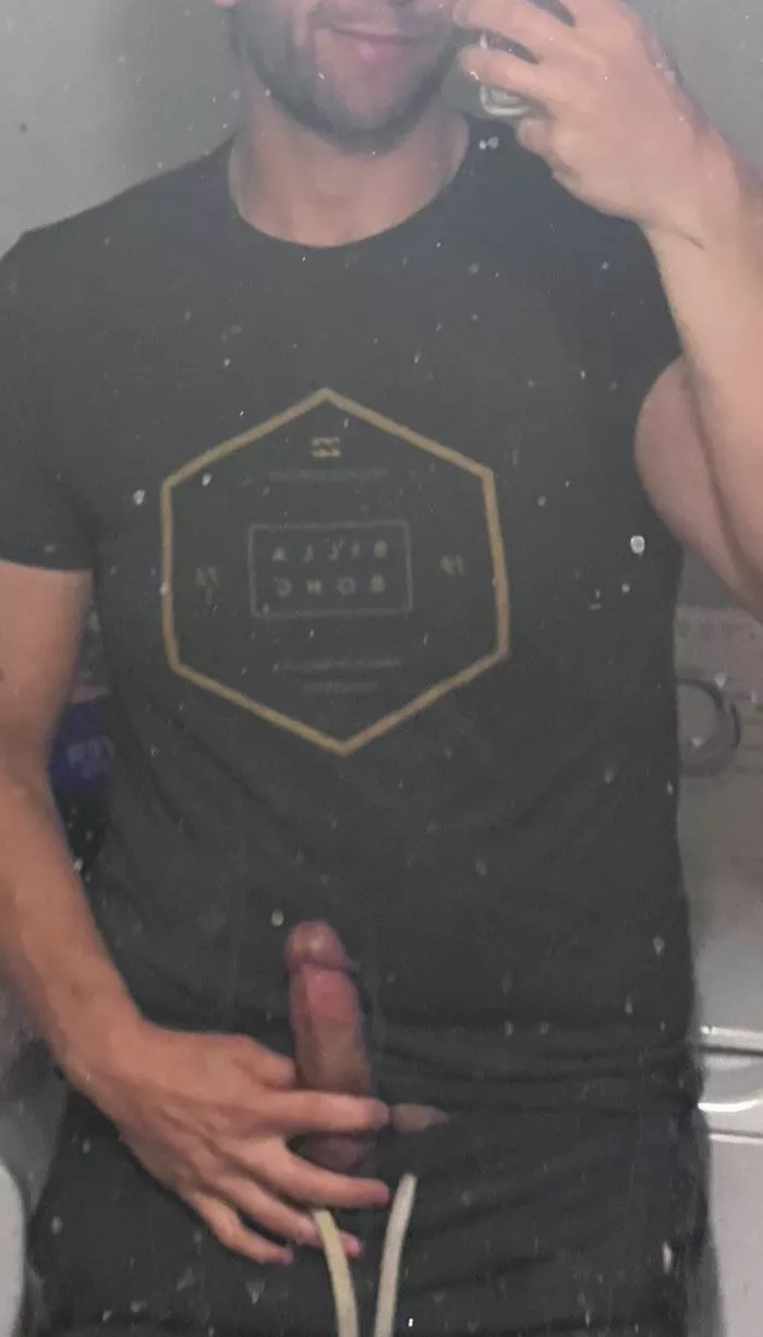 Daddy starting his day hard and horny [34]