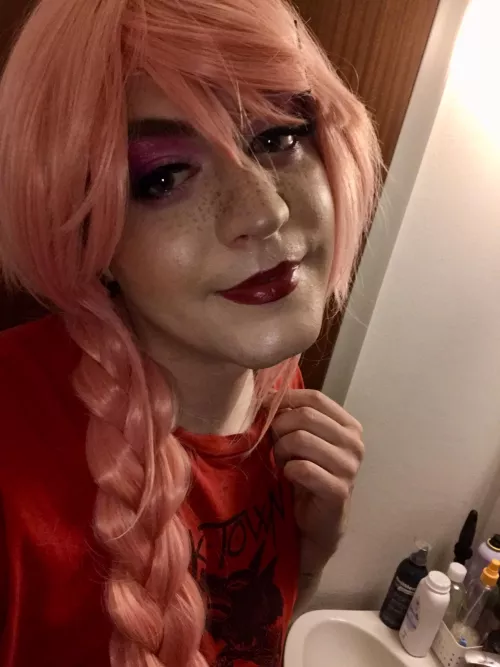 Felt kinda cute c; , hope everyone is having a nice day