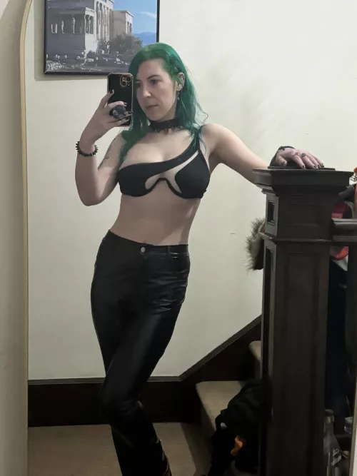 Getting ready selfie