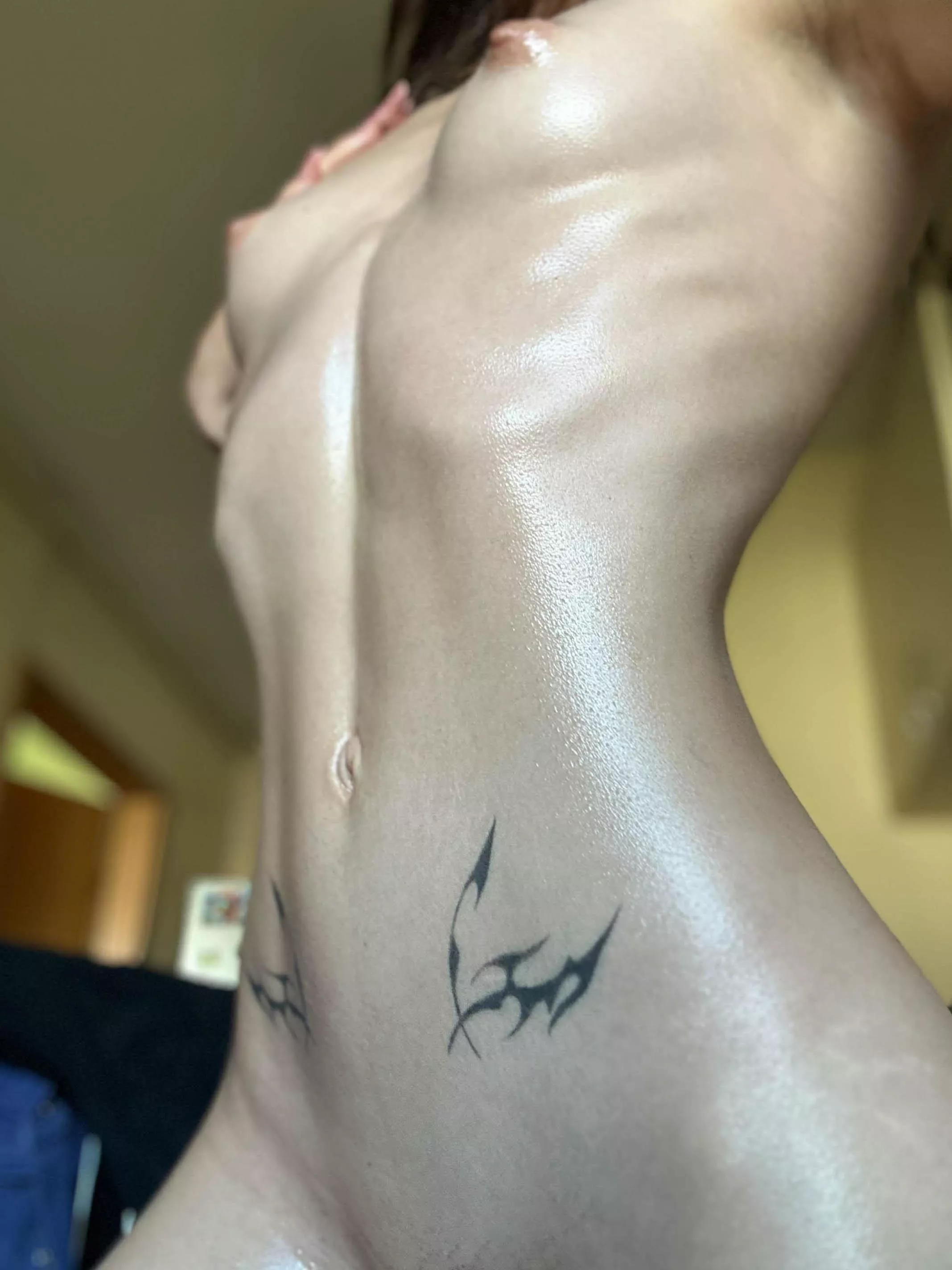 Here's your gorgeous skinny slut