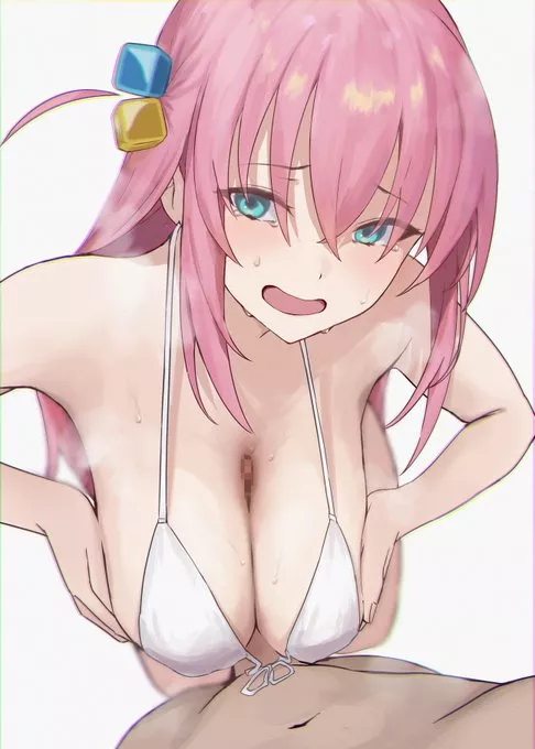 Hitori does her best to please her new boyfriend in order to keep him, what he doesn't know is he'll stay no matter what she does (putama)