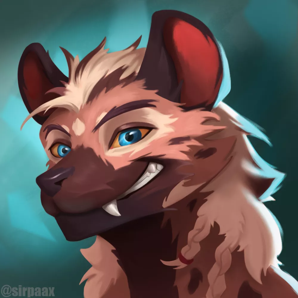 Hyena boy 🍖 (art by me)