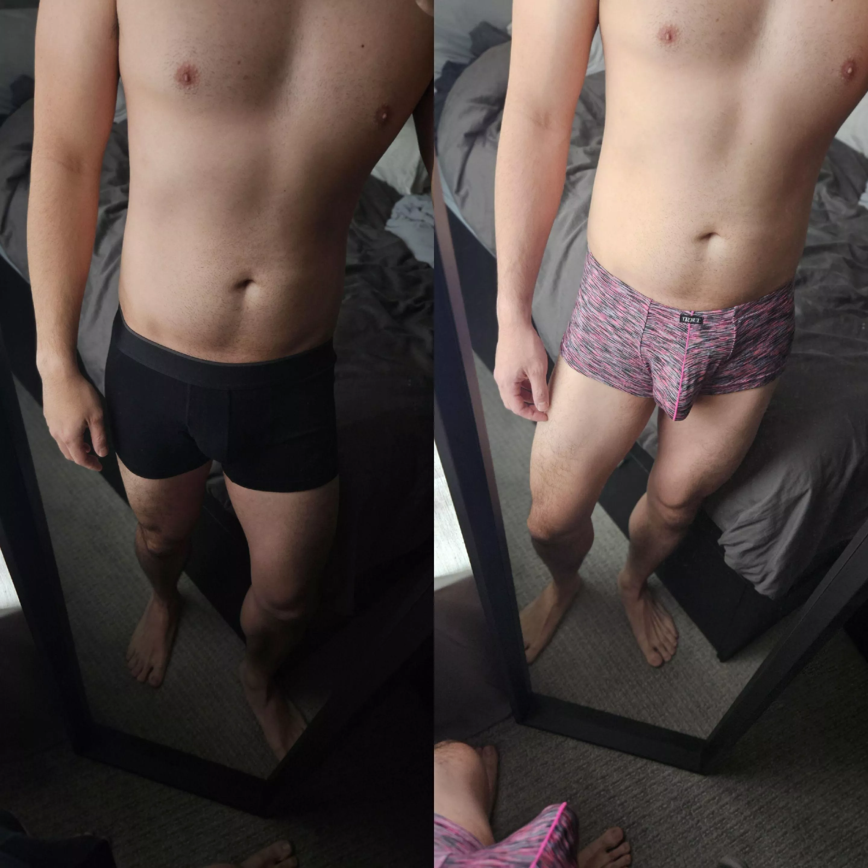 i like my underwear, but i might like my boyfriend's more. 🙂