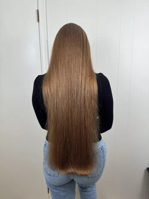 I love when I can get my hair this shiny 😍