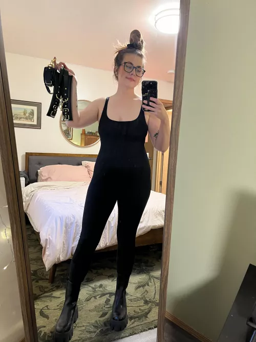 I show up like this…