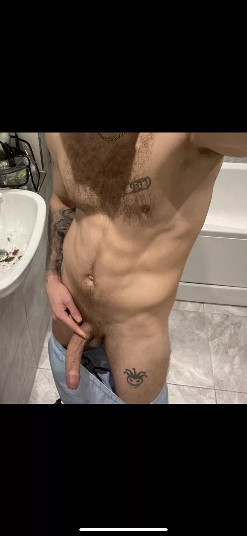 I’m going to leave you a wet mess on the floor (post sauna session)