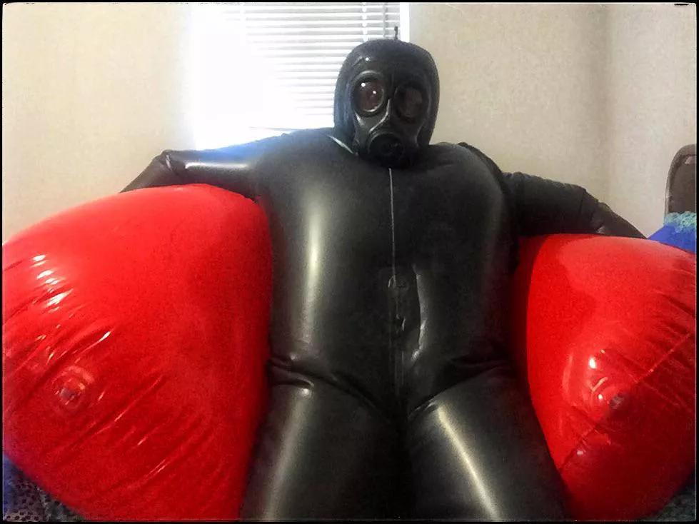 Inflatables…… Inflatable suit, Inflatable hood, big “inflatable” thing!