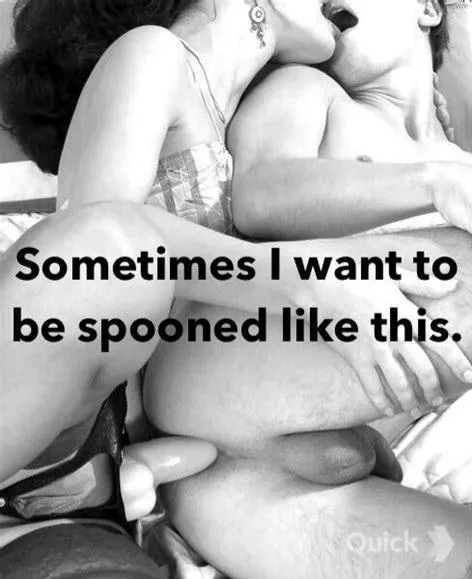 Just a little spooning that leads to forking