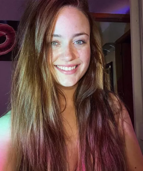 Just freckles and smile 