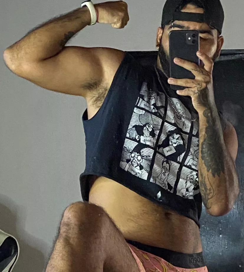 Maybe you could come and worship my armpits for a while.