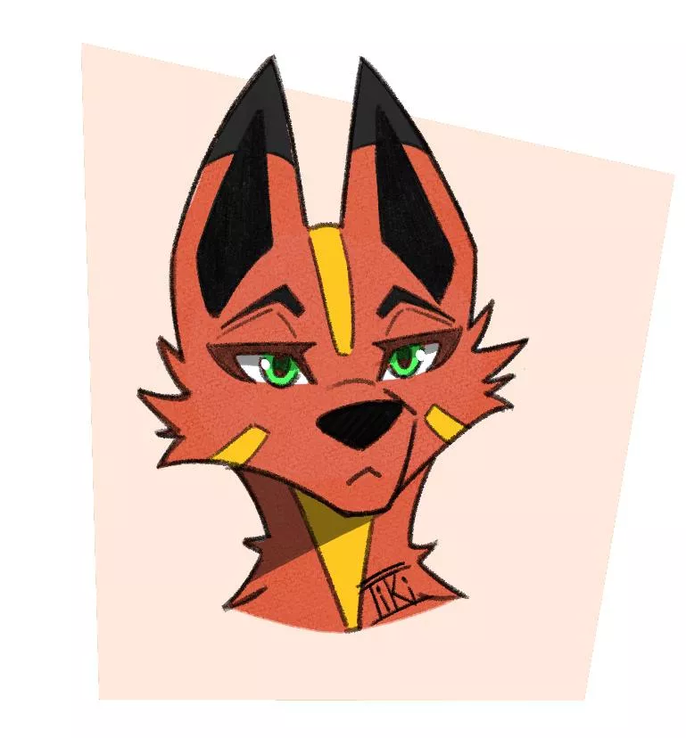 [My Fursona] Tiki (Art By Me)