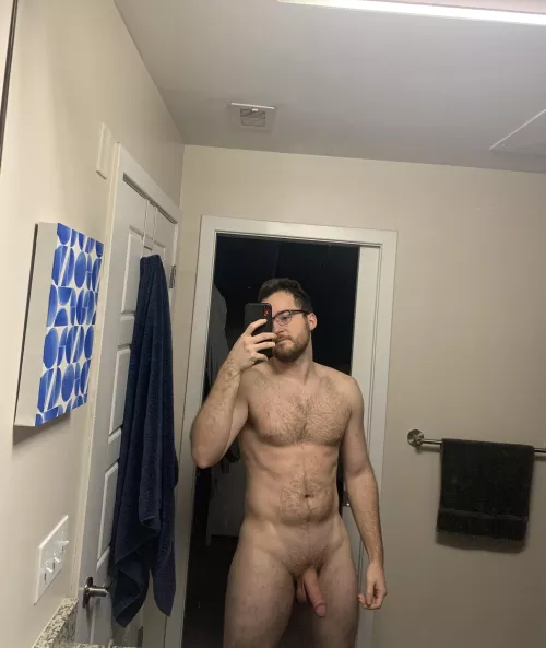 Nothing better than waking up naked 😉