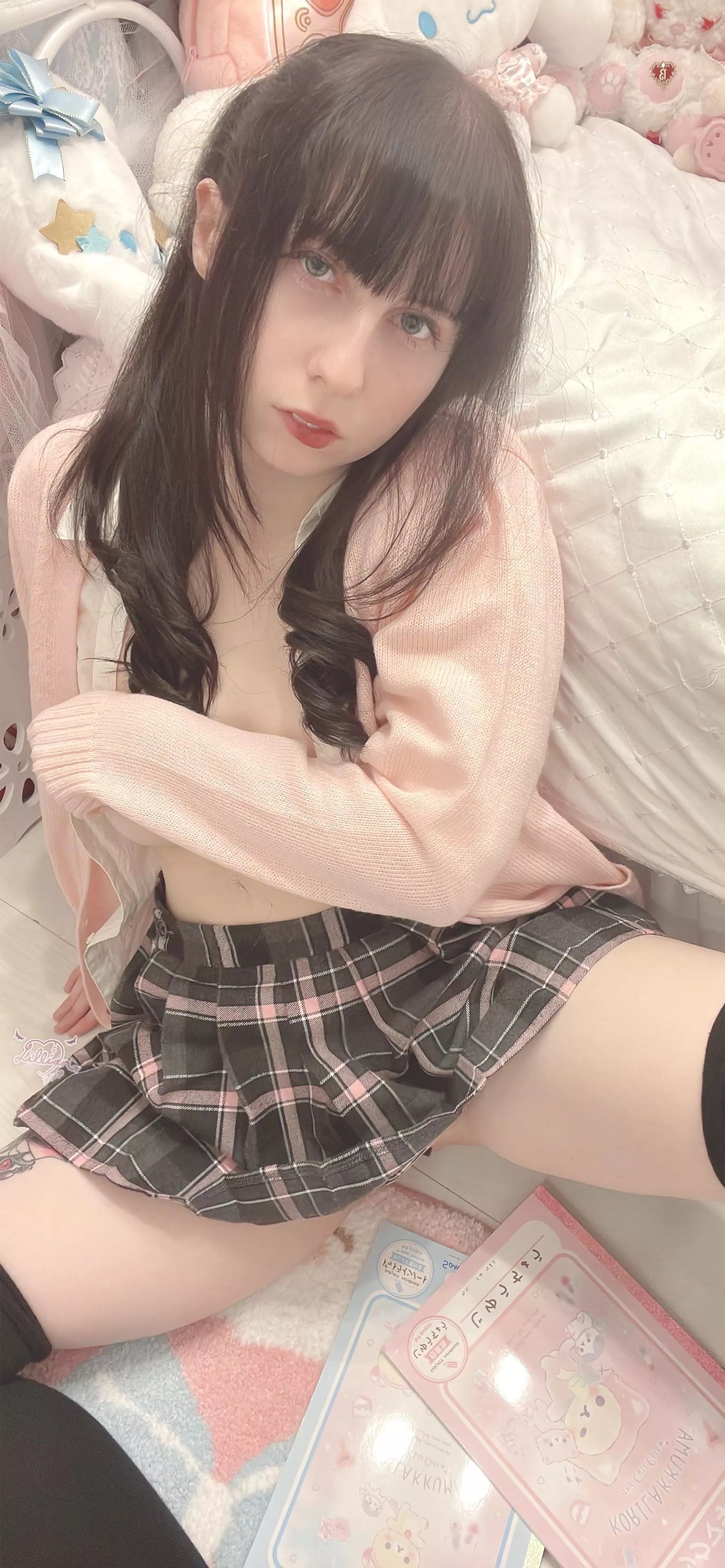 OMG!! get out daddy we were just studying!!