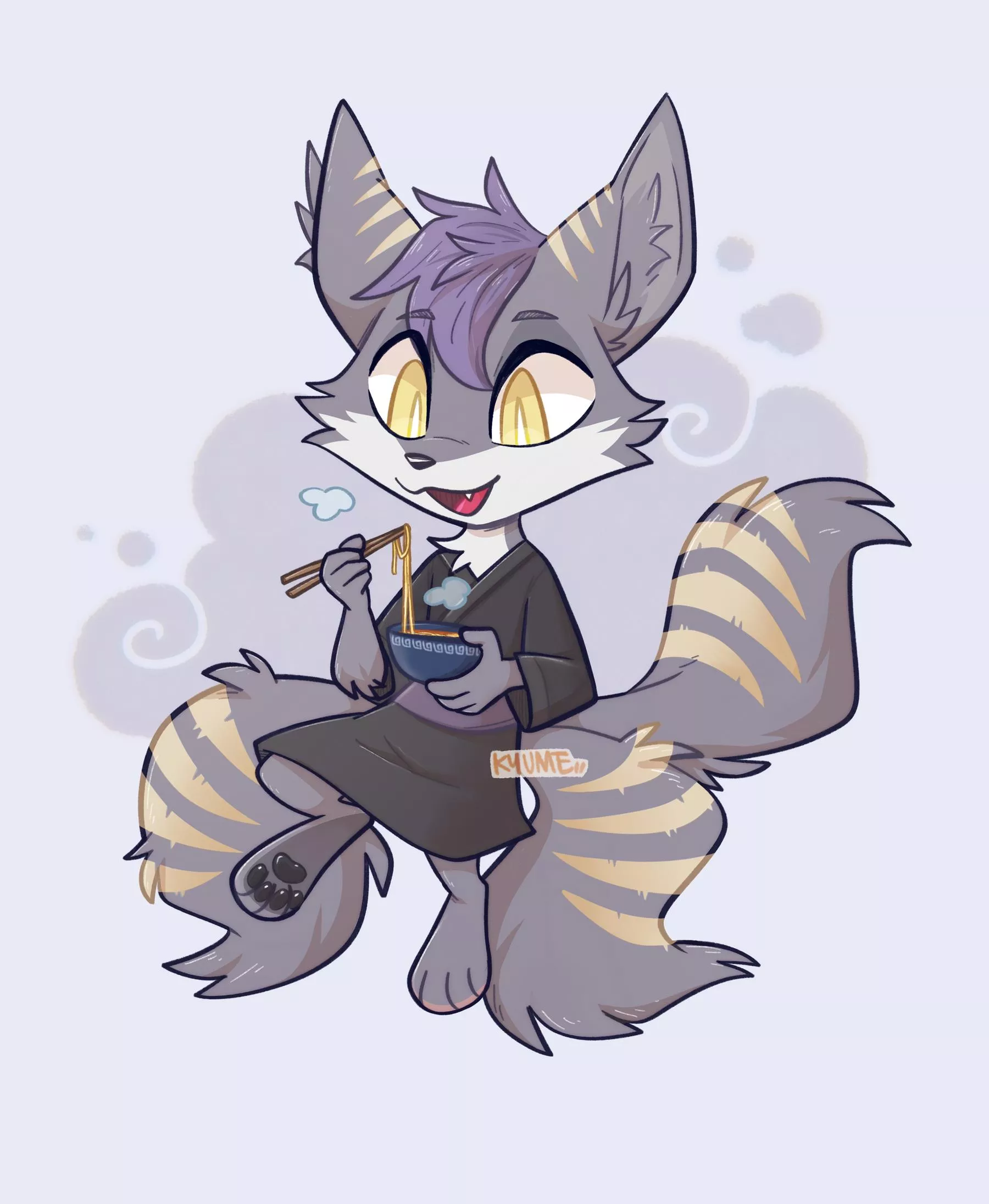 Ramen time!! 🦊🍜