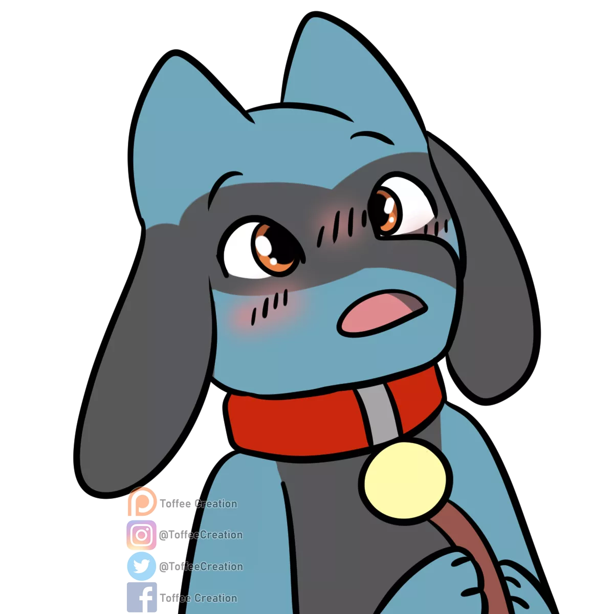 Riolu! (Commissioned Art :D)