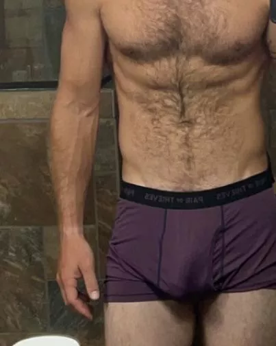 Should I let it hang out?