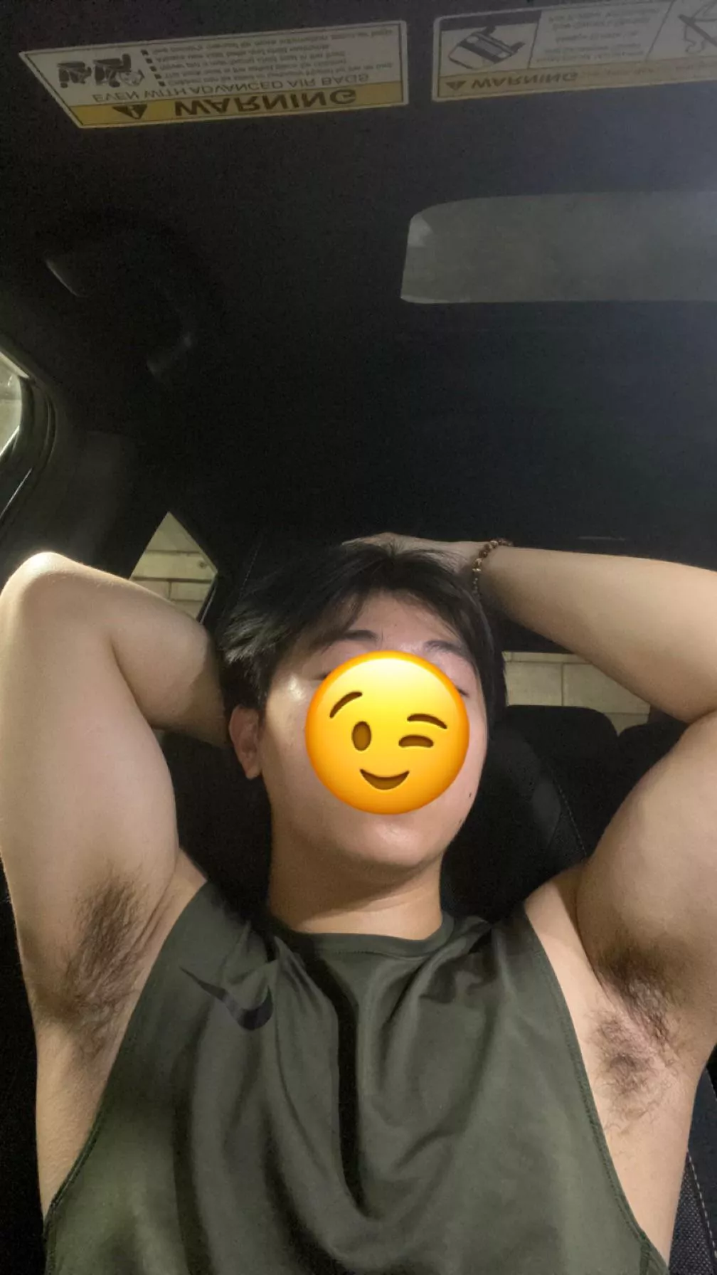 So horny and musky after the gym