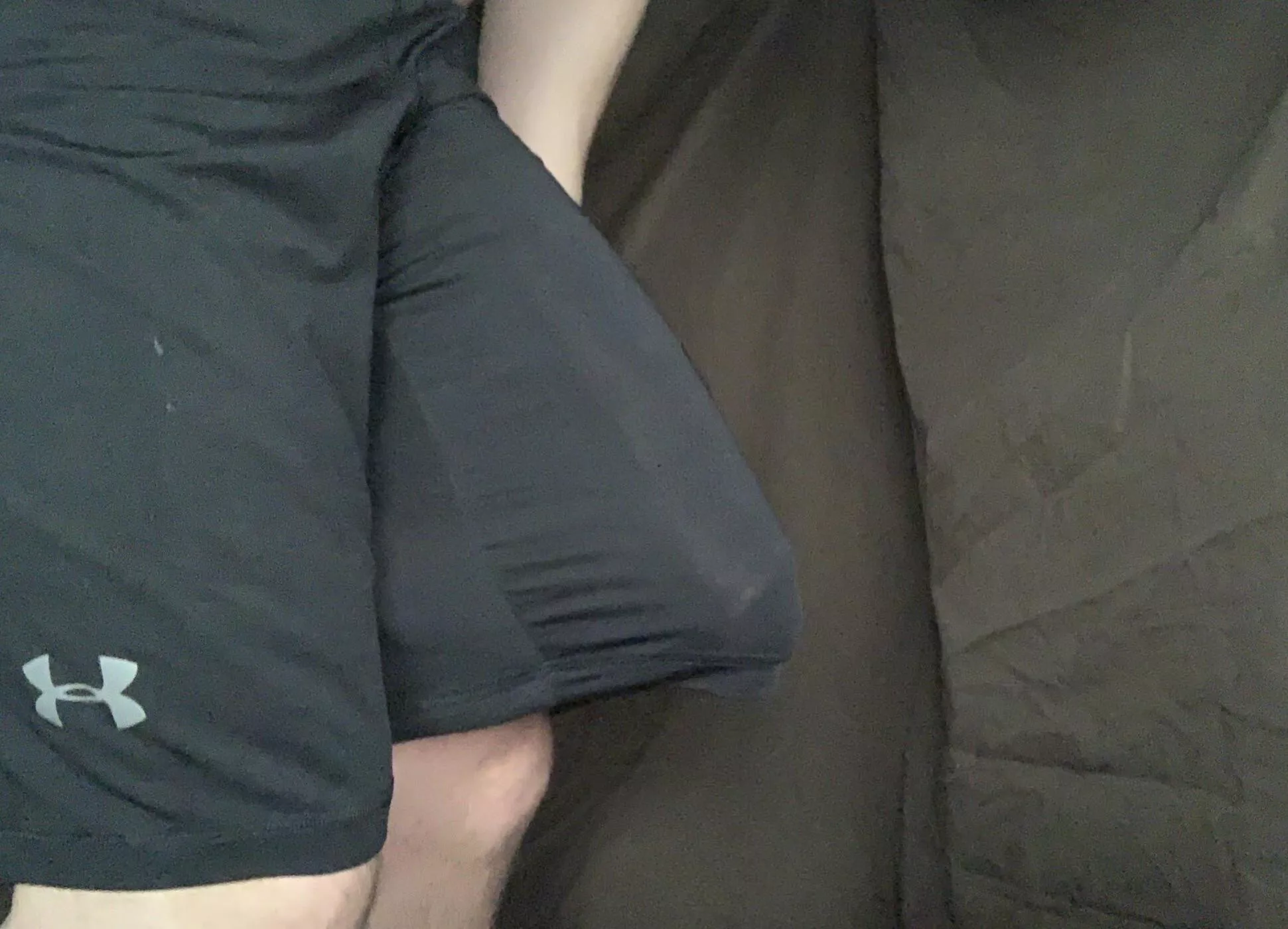 Things are getting tight down there with my semi