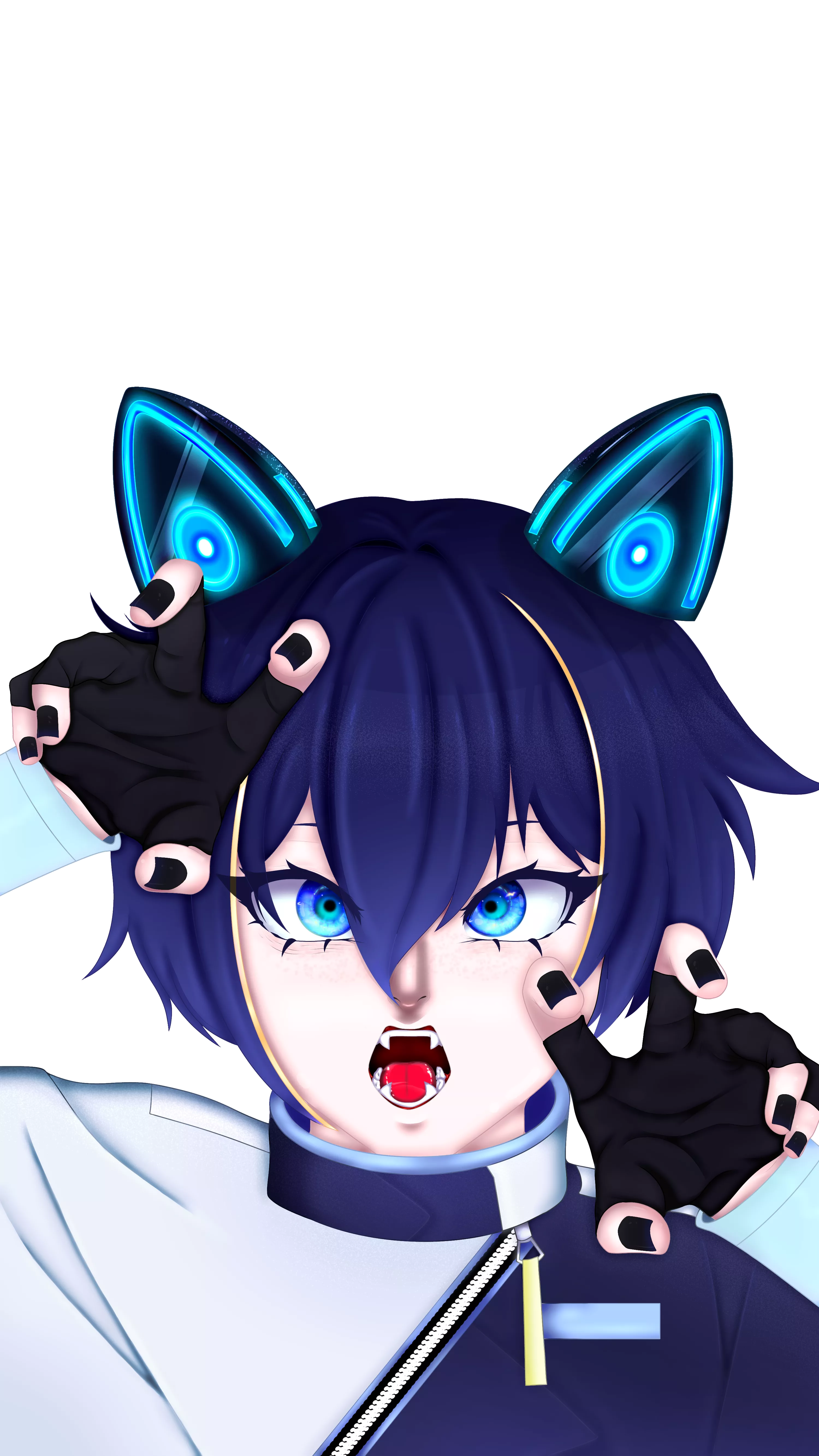 This is Panther :3 a drawing I made for him