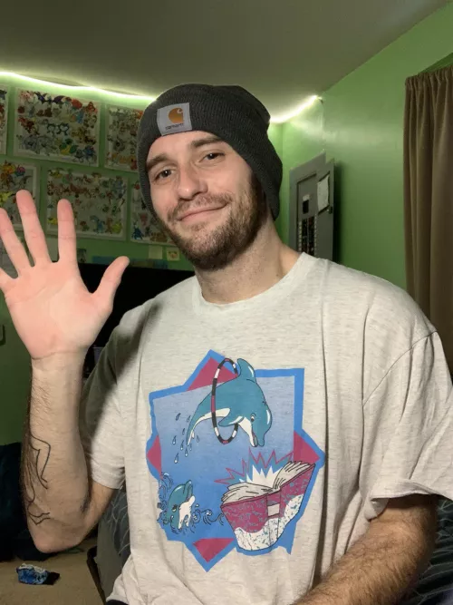 Thought I’d say hi to you guys with clothes on for a change lol