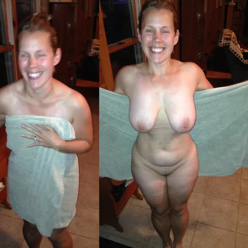 Towel on / towel off