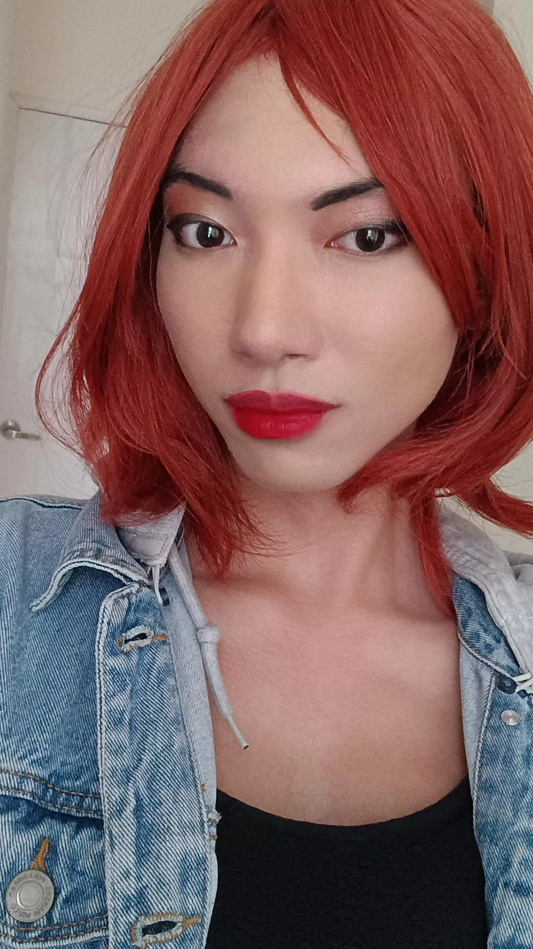 trying out a new wig ^-^